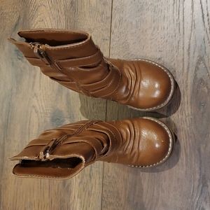 Toddler Girls brown boots